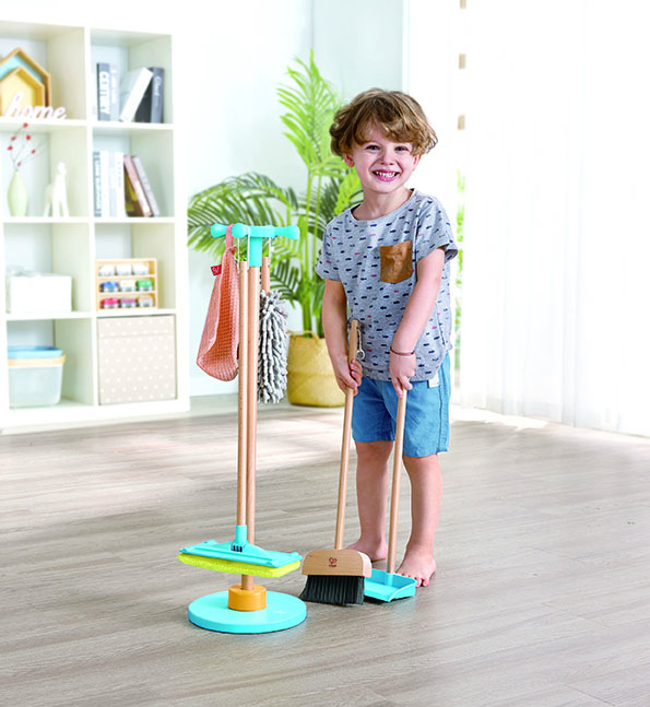 Clean Up Toddler Broom Set Toy