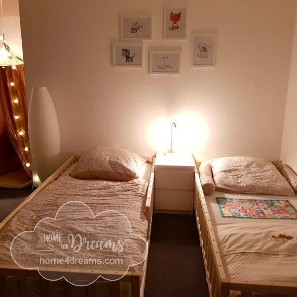Cama de piso para niños pequeños H4D-21
