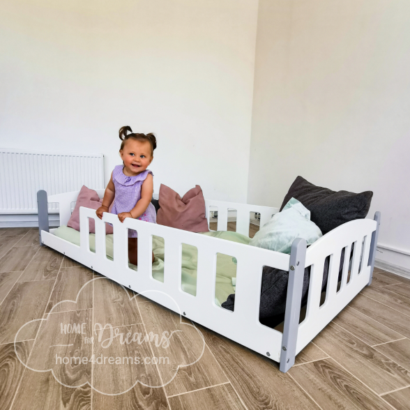 Cama de piso para niños pequeños H4D-43